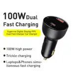 100W PD Fast Car Charger for Hyundai, Chrysler, Lamborghini 8 81625 e1ed84