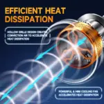 6000K 420W LED Car Headlights - 150000LM Ultra Bright Bulbs for Nissan, Toyota, Ford 6 81784 5ec318
