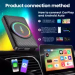 Wireless CarPlay & Android Auto AI Box for Jeep, Renegade & Wrangler 7 81853 c567ad