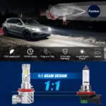 25000LM H8 H11 LED Headlight Bulbs – Super Bright Canbus for Ford, Toyota, Honda 7 81872 9b0271