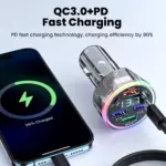 200W 6-Port USB C Car Charger 4 82168 866fcf
