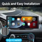 Universal Portable Wireless CarPlay & Android Auto Touchscreen for Car 7 82214 bed391