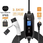Portable 3.5KW Type 2 EV Charger for Tesla 9 82530 003cdb