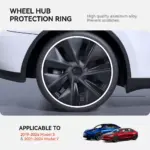 High-Performance Wheel Hub Protection Ring for Tesla Model 3 & Model Y 5 82726 a3f26e