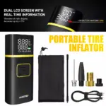 Rechargeable Cordless Tire Inflator – Digital Air Pump for Tesla 9 82975 2fe9e6