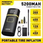 Rechargeable Cordless Tire Inflator – Digital Air Pump for Tesla 7 82975 b7566d