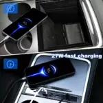 Tesla 27W Fast USB Charger Docking Station Power Splitter for Model 3 & Model Y 5 83064 c16def