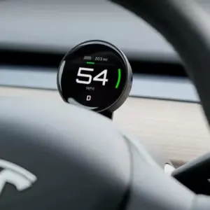 Tesla Speedometer with Wireless Charger for Model 3 & Model Y