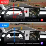 Tesla 6.2" Head-Up Display IPS Screen HUD Dashboard 7 83629 8b2ae6