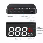 Car Head-Up Display with Digital Projection and Overspeed Warning 6 83956 e9133a